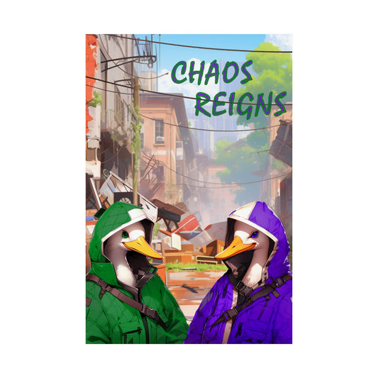 "Chaos Reigns" Wall Poster