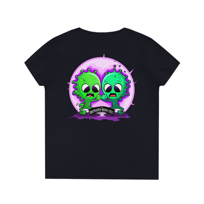 Brain Gang Ladies' V-Neck T-Shirt