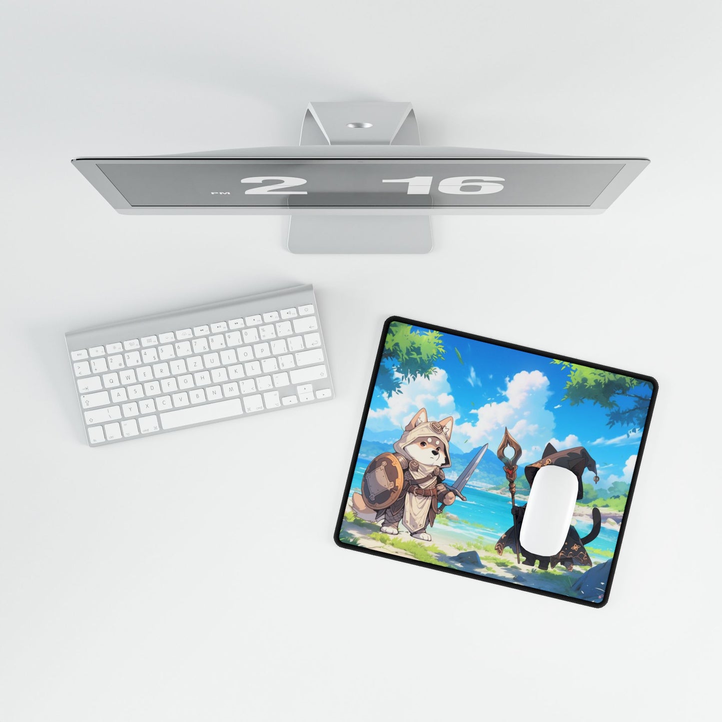 Quest Bros Desk Mat