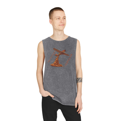 Poo-Bomber Premium Stonewash Tank