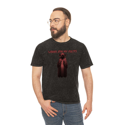 Join My Cult Distressed T-Shirt