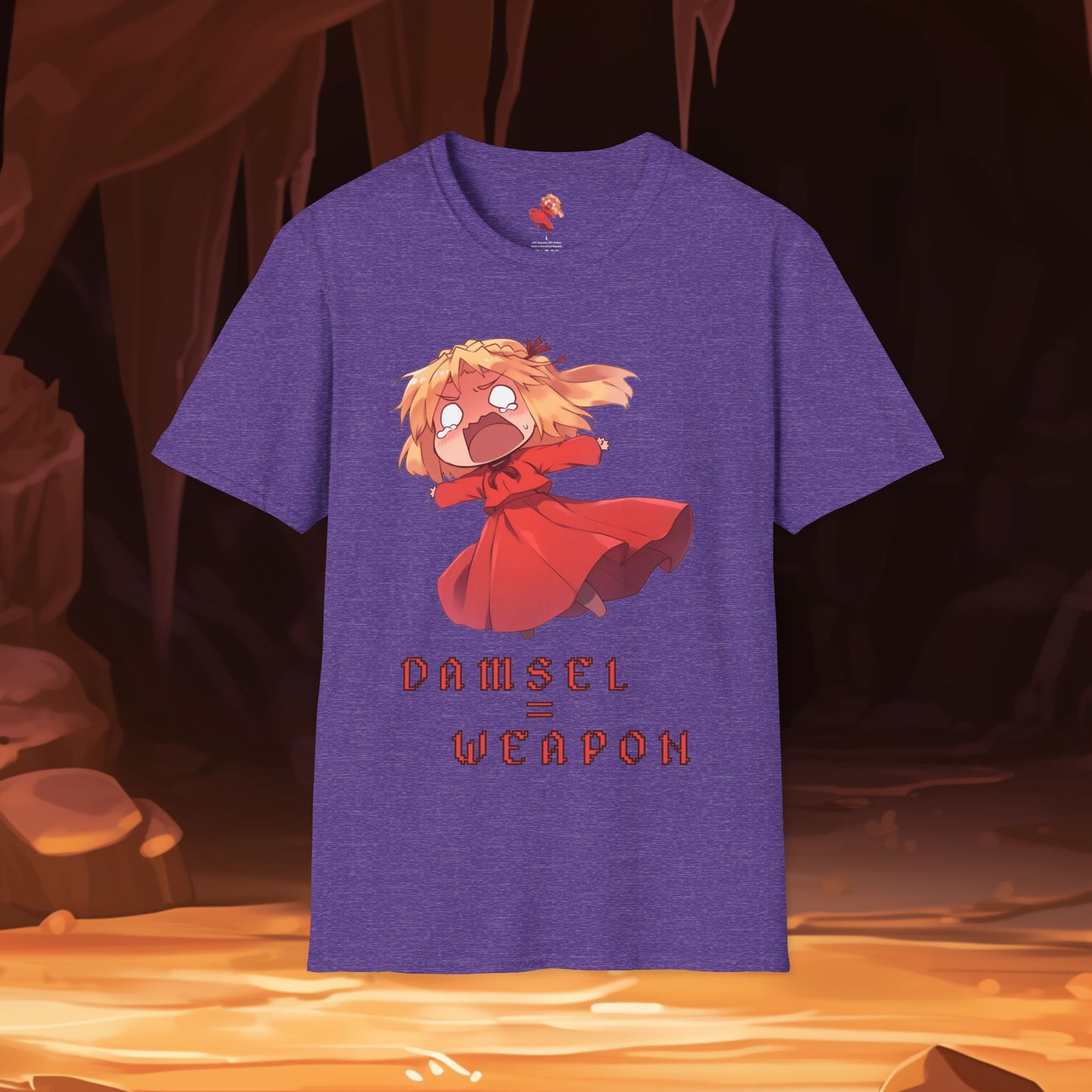 Damsel = Weapon Soft Tee