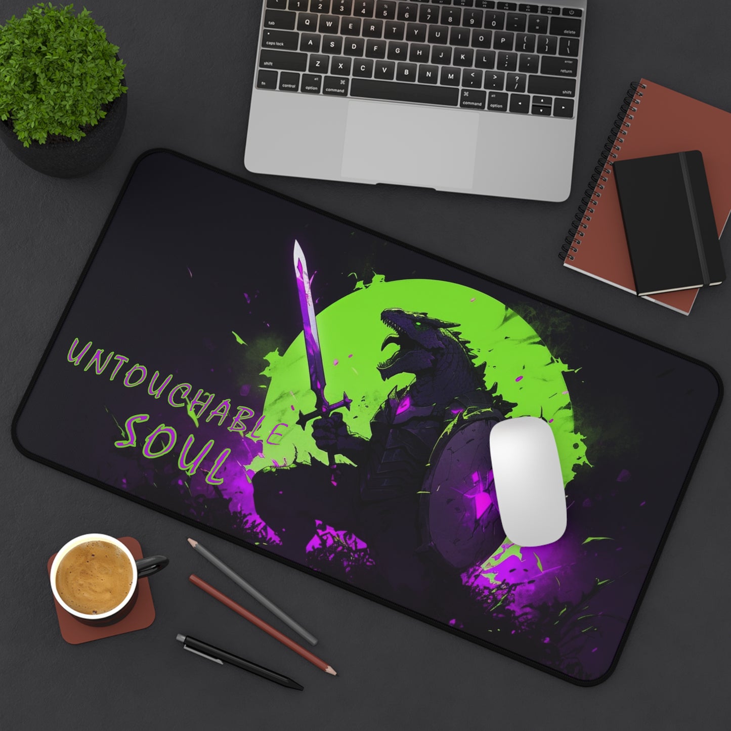 "Untouchable Soul" Desk Mat