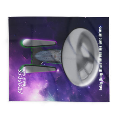 Arcades: The Lost Frontier Fleece Blanket