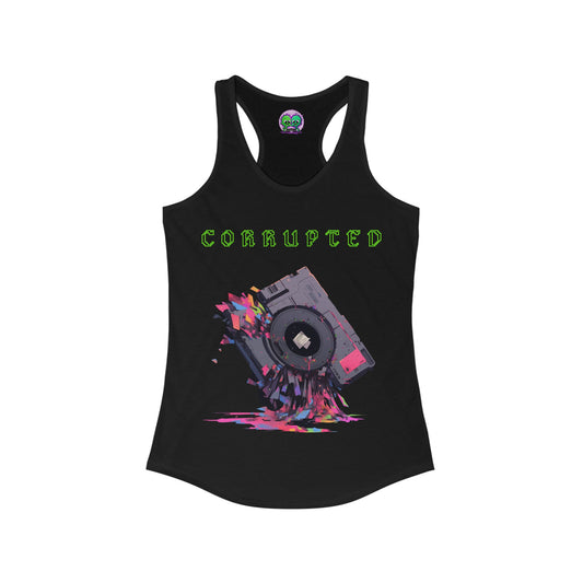 Ladies Corrupted Racerback Tank
