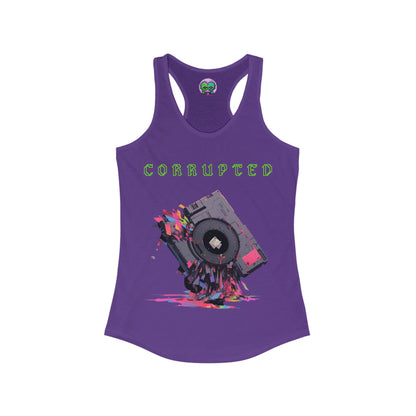 Ladies Corrupted Racerback Tank