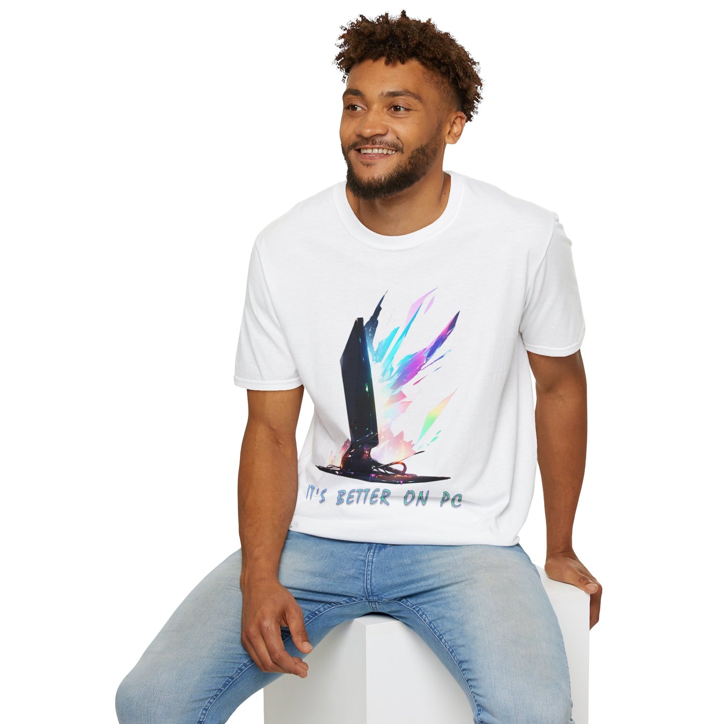"It's Better On PC" Soft Tee