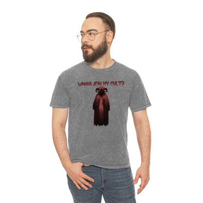 Join My Cult Distressed T-Shirt