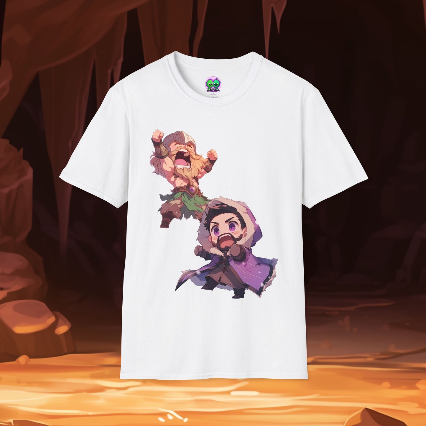 Chibi Spelunkers Soft Tee