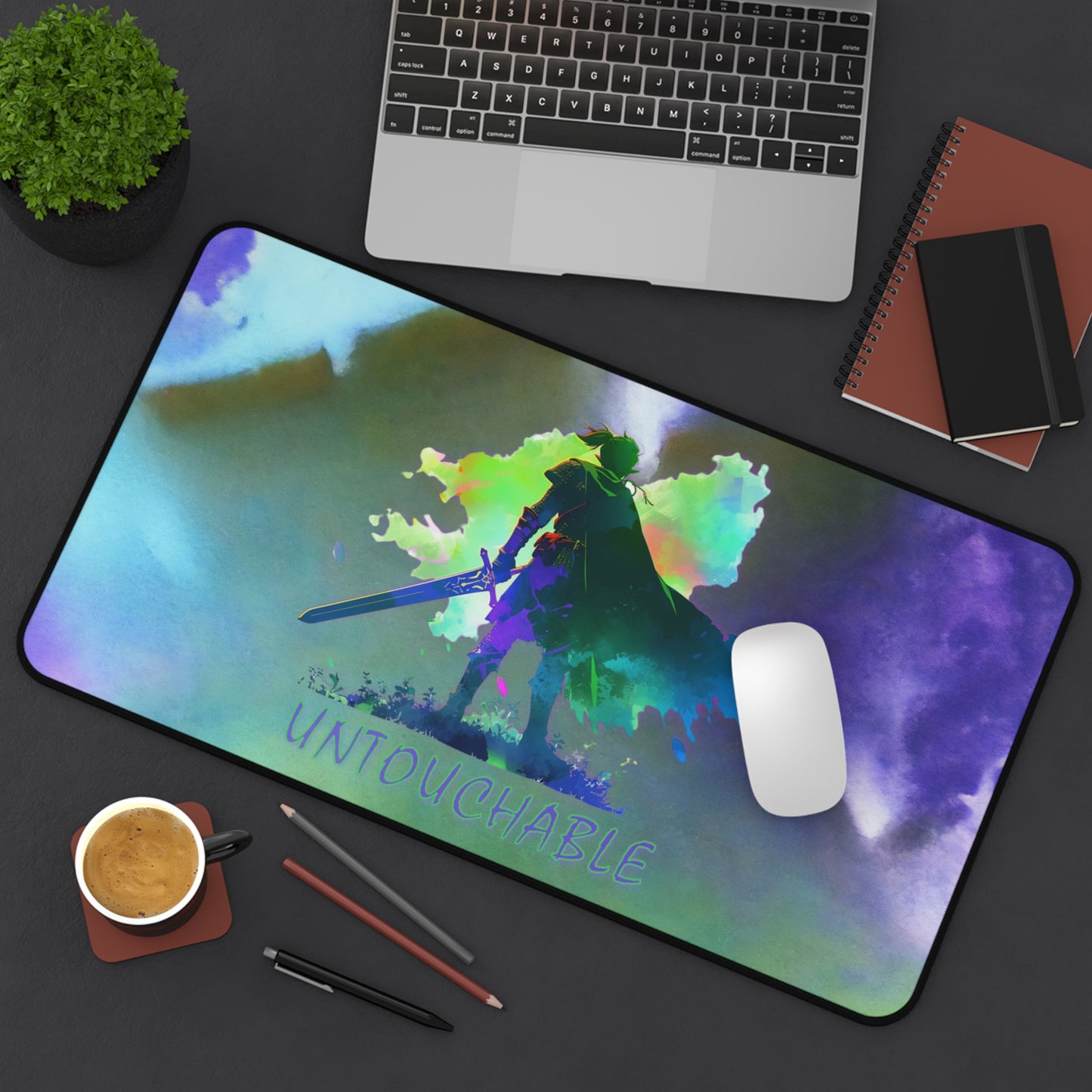 "Untouchable" Desk Mat