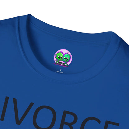 Adult Unisex "Divorce Is Just IRL Gquit" T-shirt