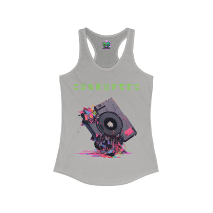 Ladies Corrupted Racerback Tank