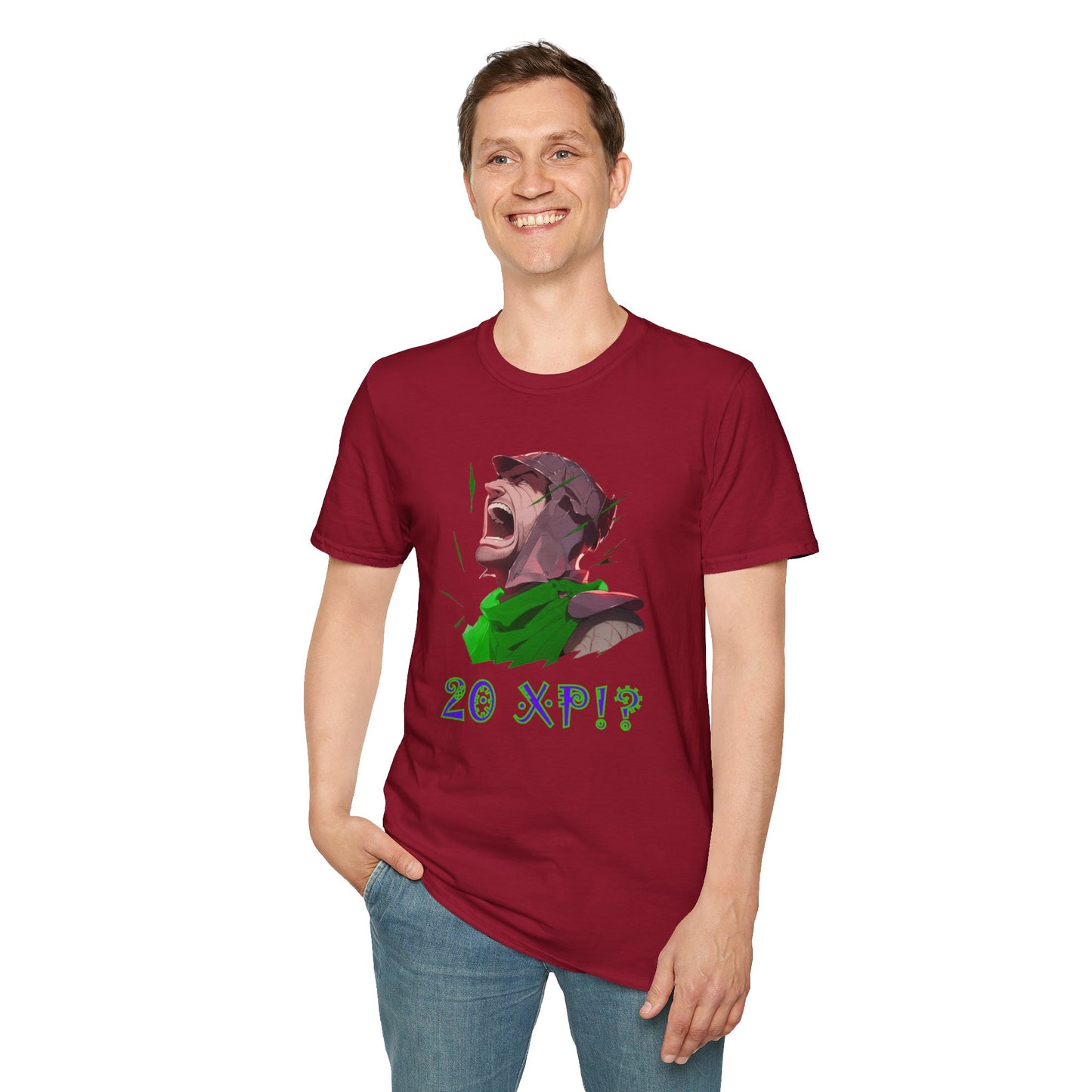 "20 XP!?" Soft Tee