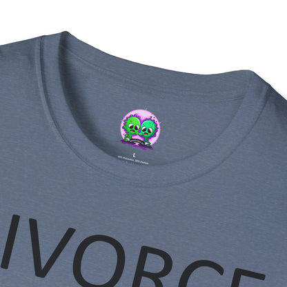 Adult Unisex "Divorce Is Just IRL Gquit" T-shirt