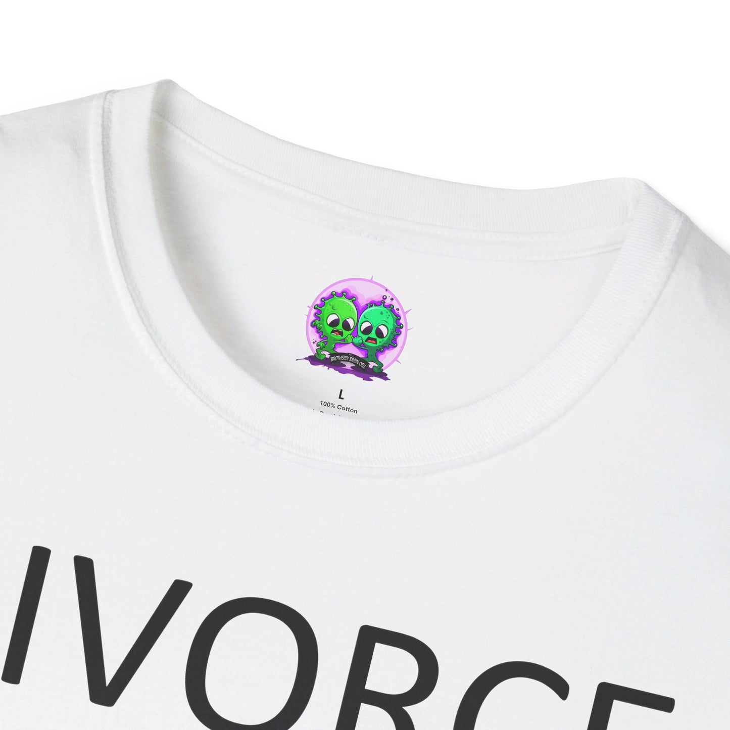 Adult Unisex "Divorce Is Just IRL Gquit" T-shirt