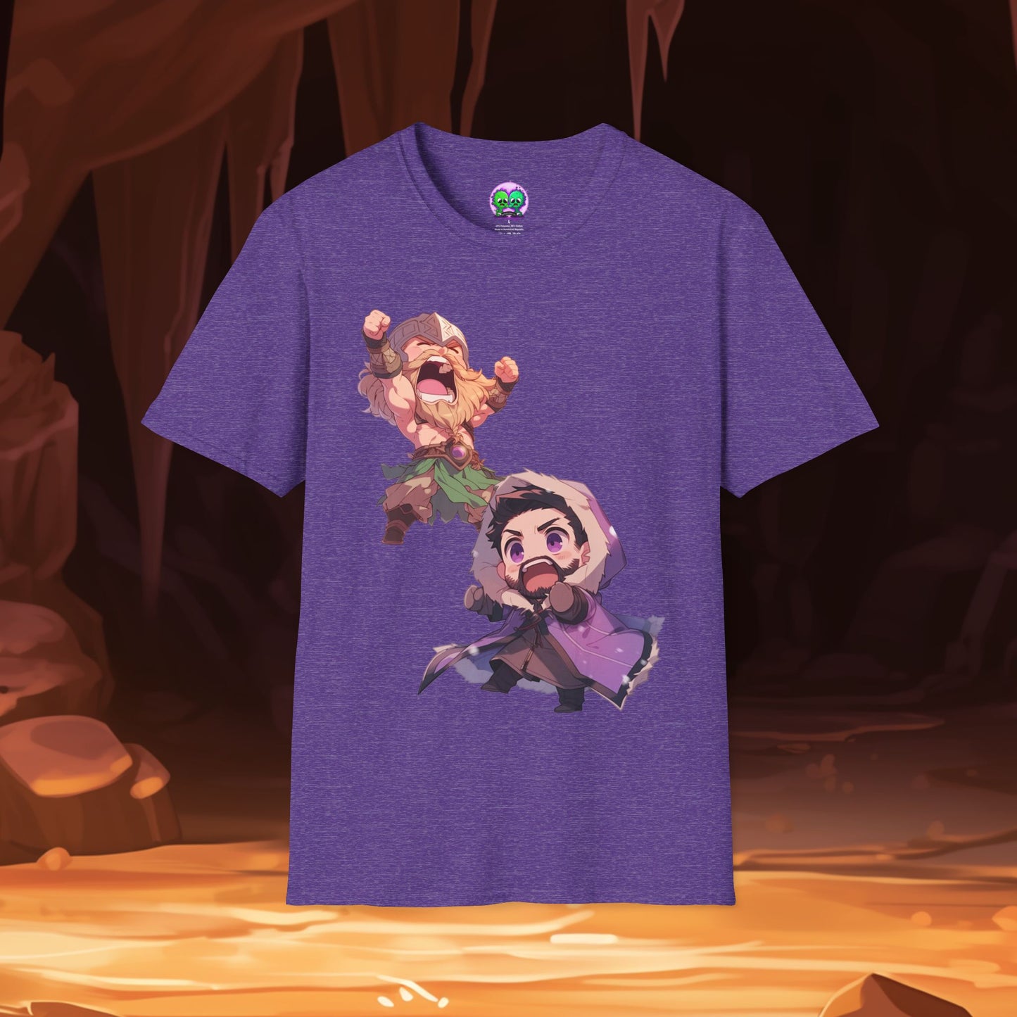 Chibi Spelunkers Soft Tee