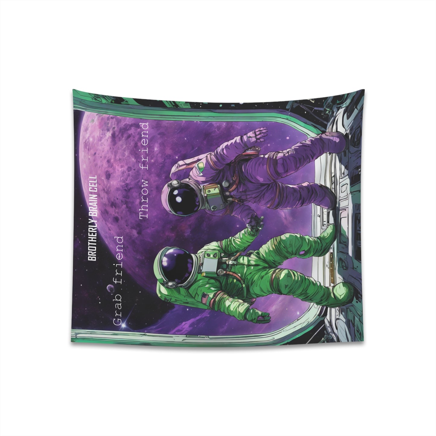 BBC Episode 2 "Grab Friend, Throw Friend" Tapestry