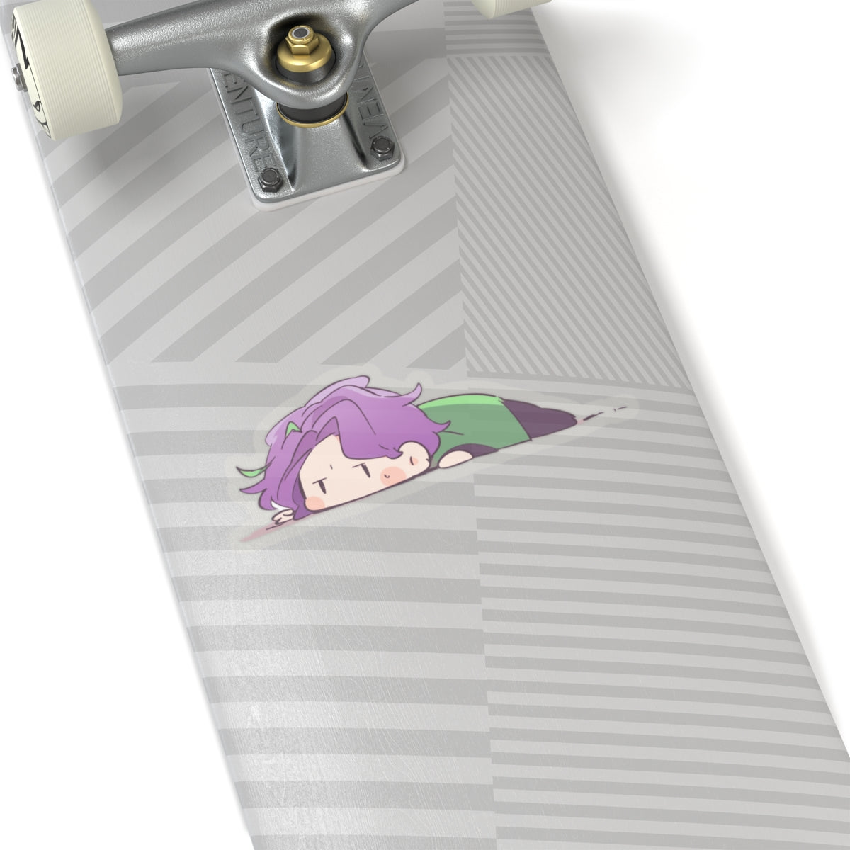 Do Nothing Girl Kiss-Cut Sticker