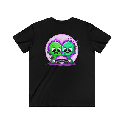 Men's Fitted V-Neck Short Sleeve Tee