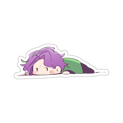 Do Nothing Girl Kiss-Cut Sticker