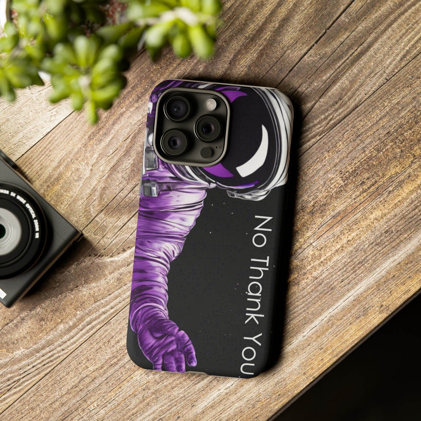 "No Thank You" Cell Phone Case