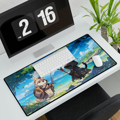 Quest Bros Desk Mat