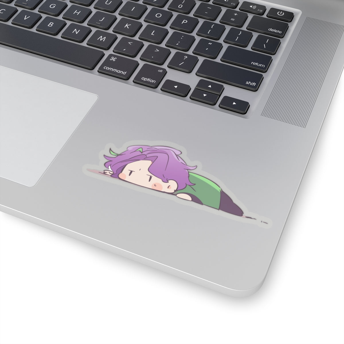 Do Nothing Girl Kiss-Cut Sticker