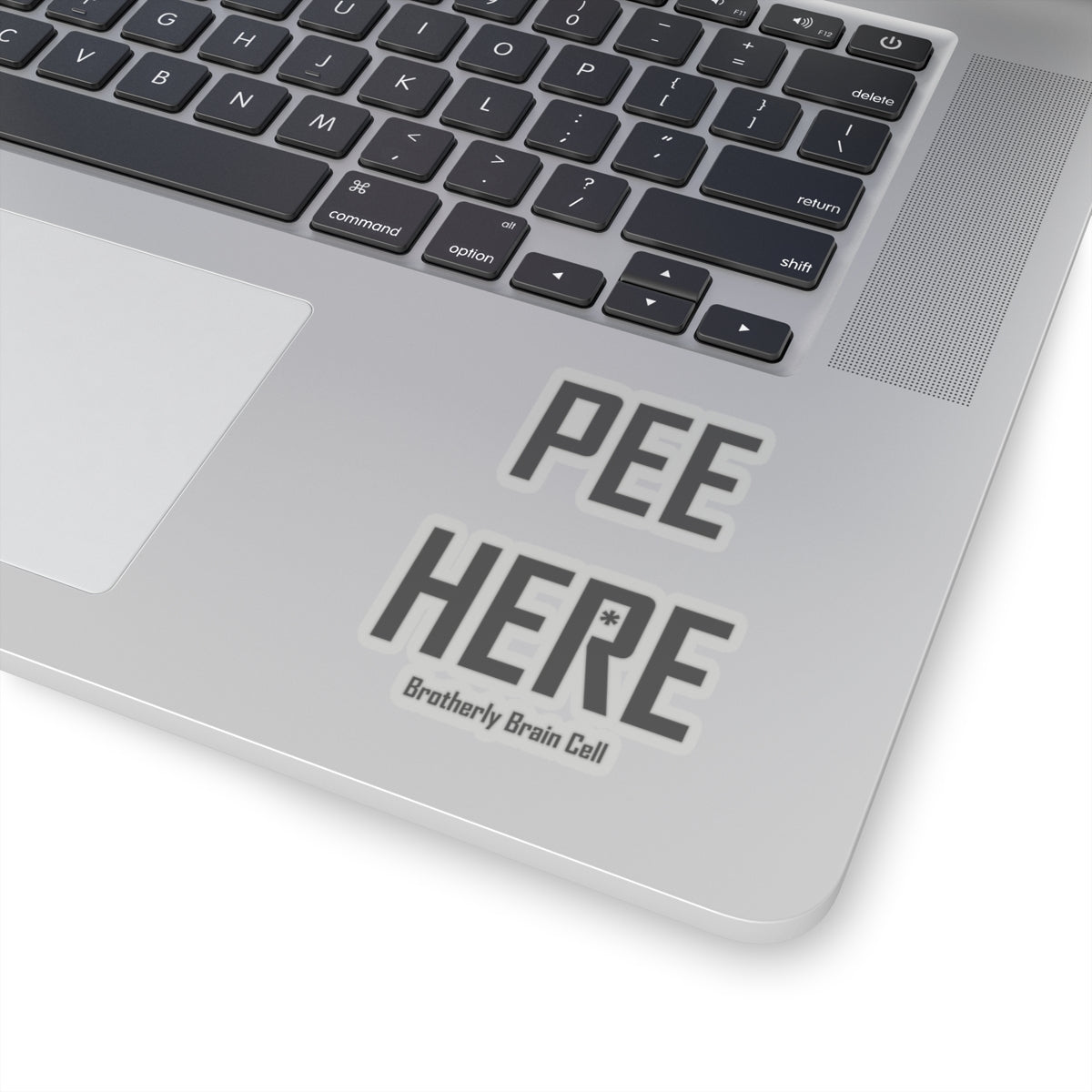 Special Request - "Pee Here" Kiss-Cut Sticker