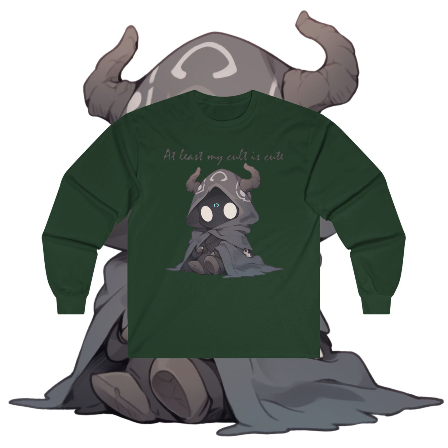 "At Least My Cult Is Cute" Long-Sleeve T-Shirt