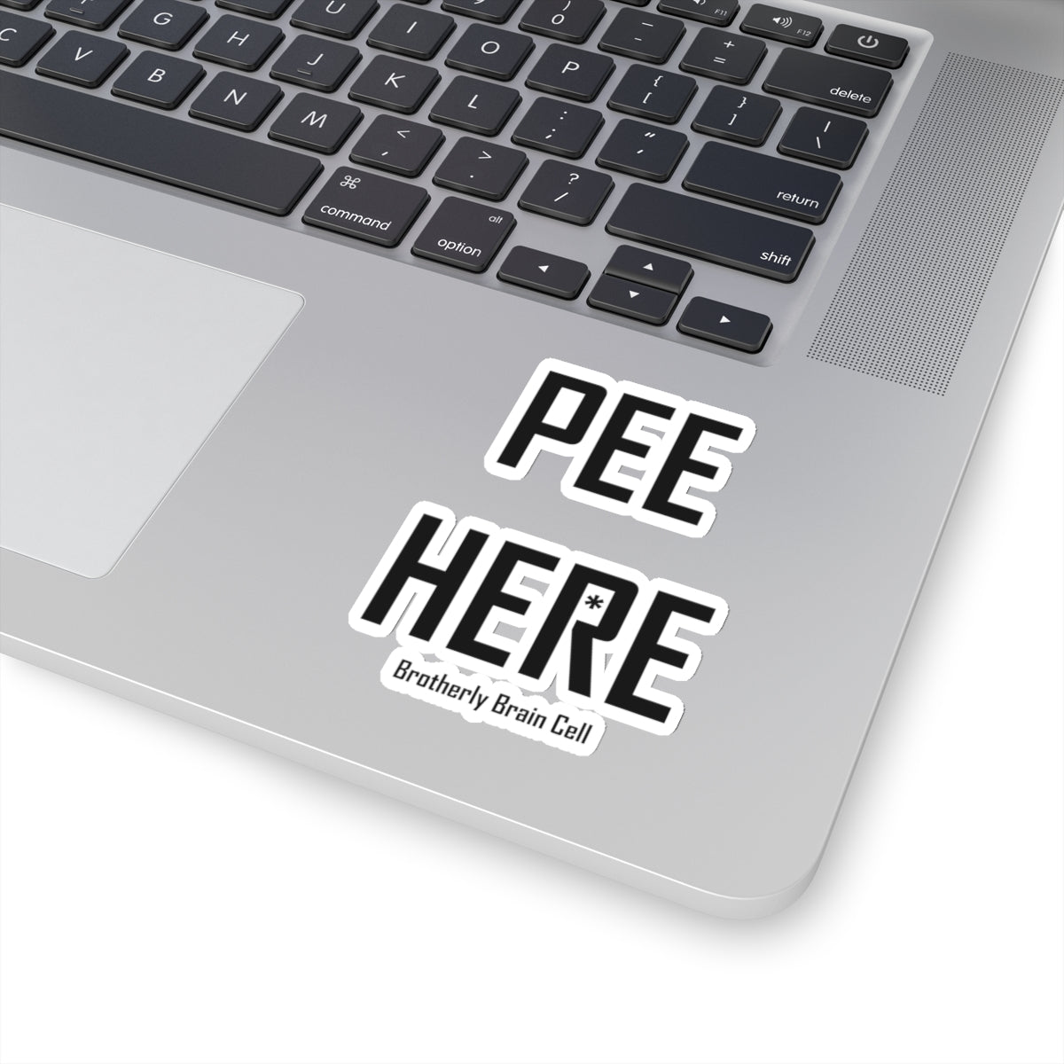 Special Request - "Pee Here" Kiss-Cut Sticker