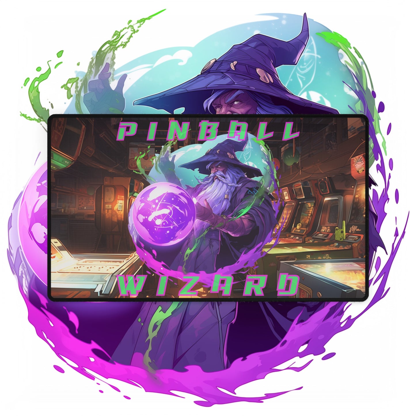 Pinball Wizard 2.0 Desk Mat