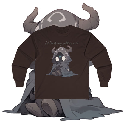 "At Least My Cult Is Cute" Long-Sleeve T-Shirt