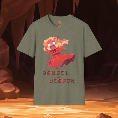 Damsel = Weapon Soft Tee