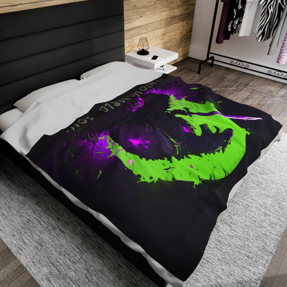"Untouchable Soul" Plush Blanket