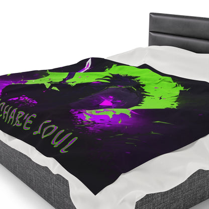 "Untouchable Soul" Plush Blanket