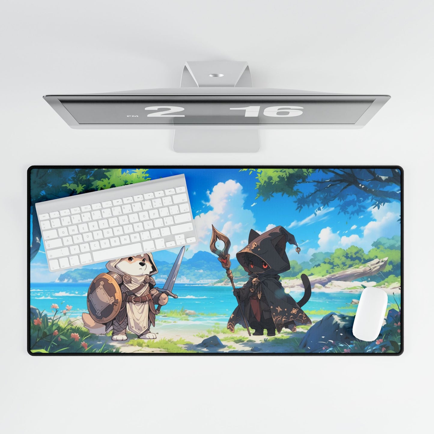 Quest Bros Desk Mat