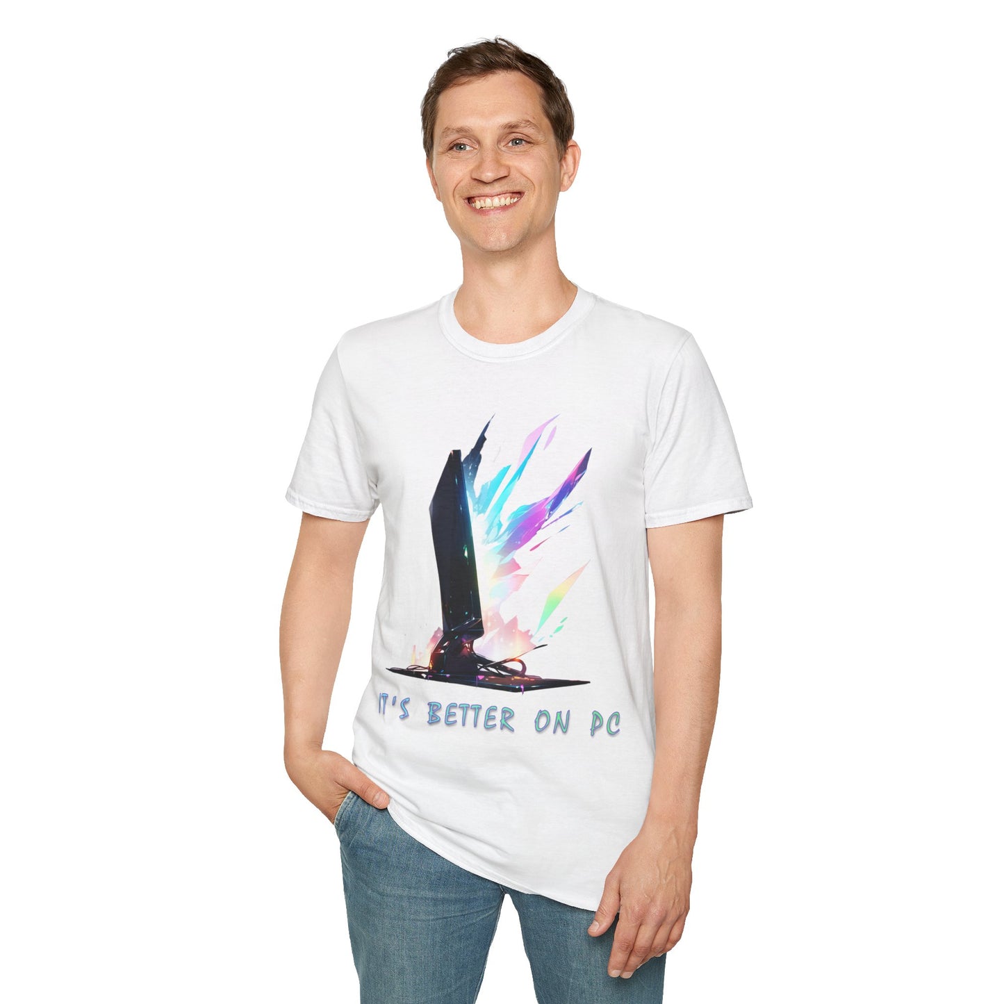 "It's Better On PC" Soft Tee