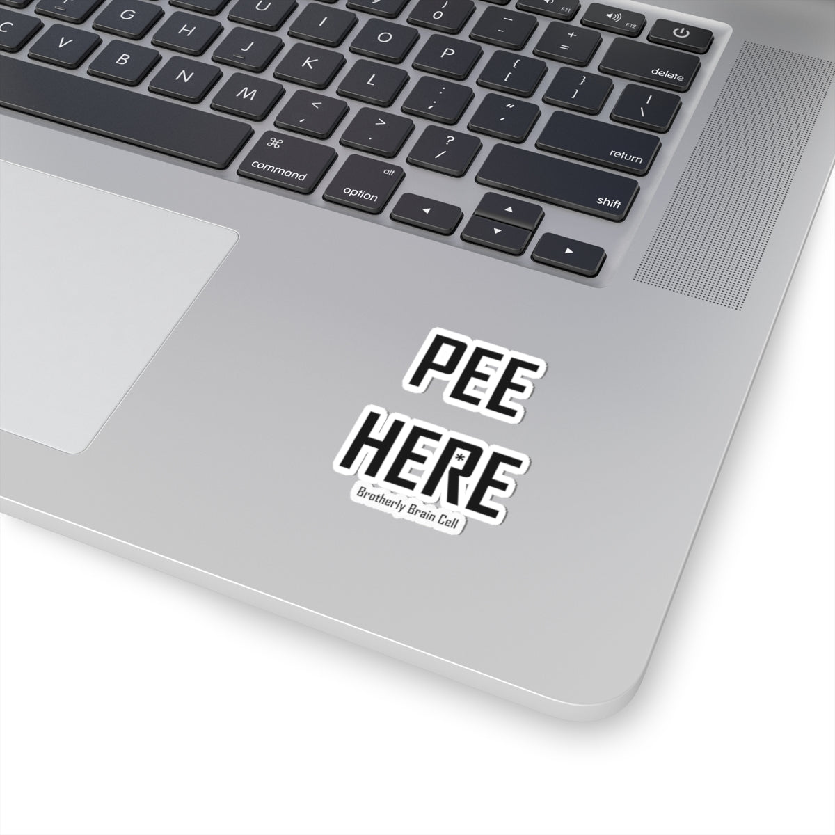 Special Request - "Pee Here" Kiss-Cut Sticker