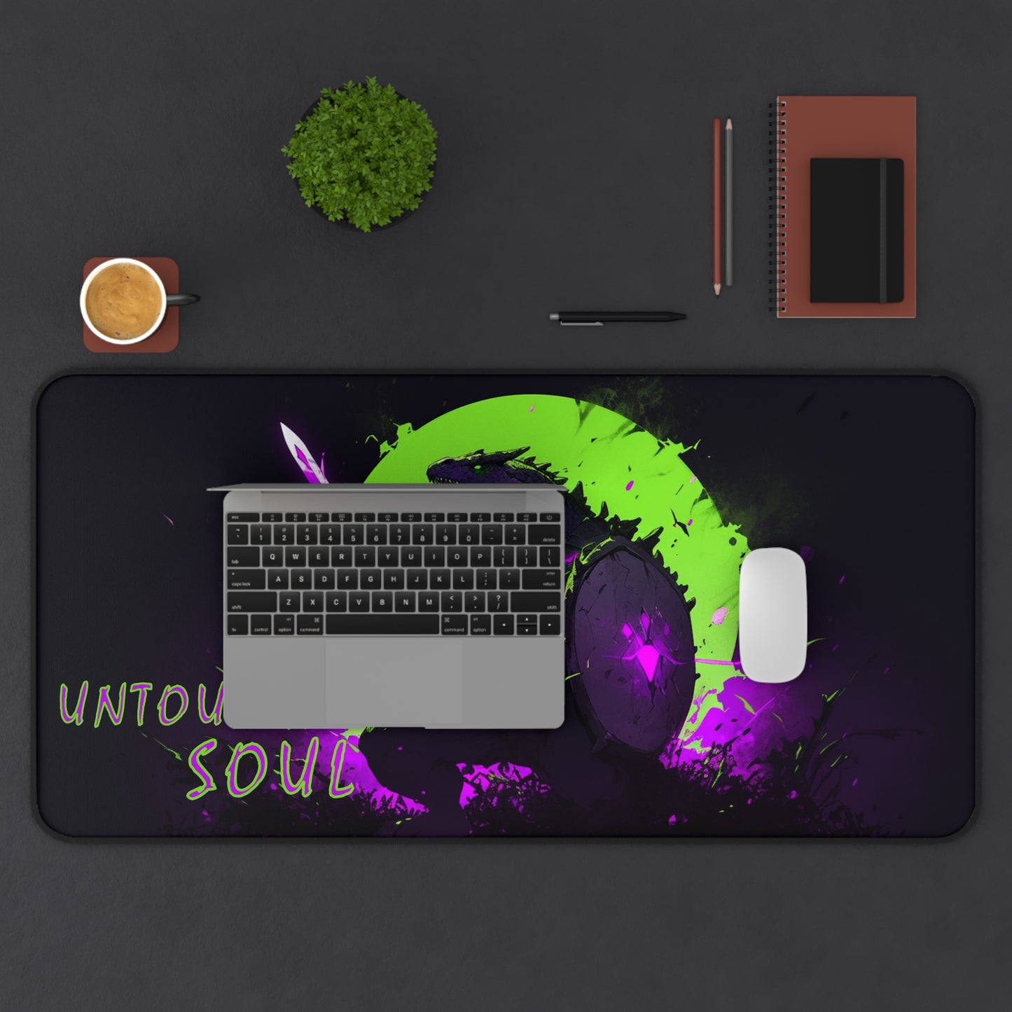 "Untouchable Soul" Desk Mat