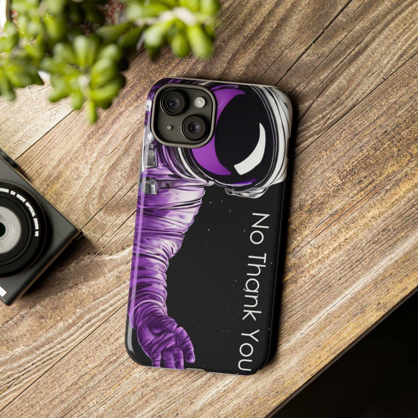 "No Thank You" Cell Phone Case
