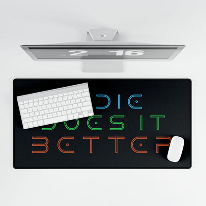 Indie Does It Better Desk Mat