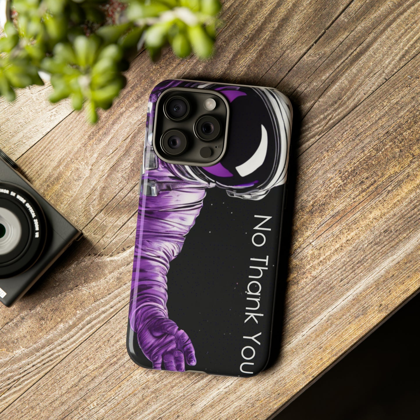 "No Thank You" Cell Phone Case