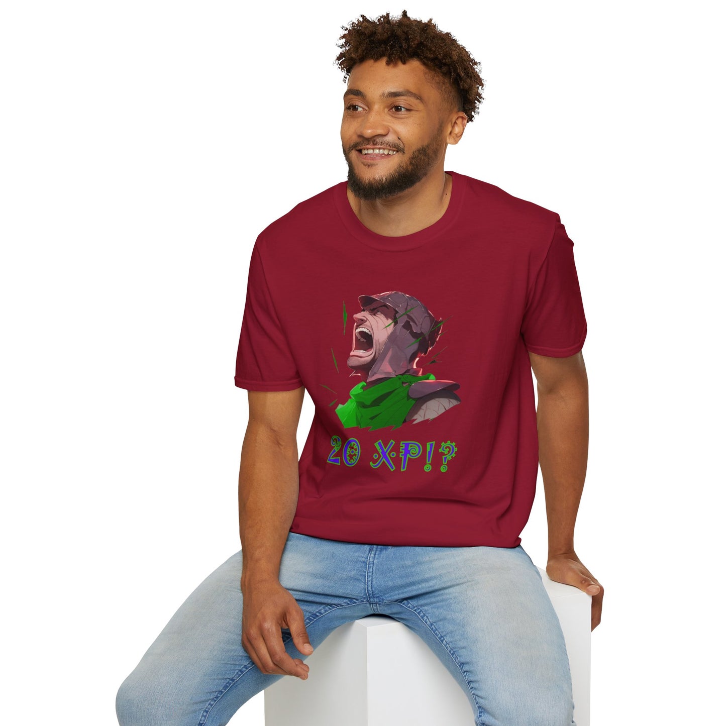 "20 XP!?" Soft Tee