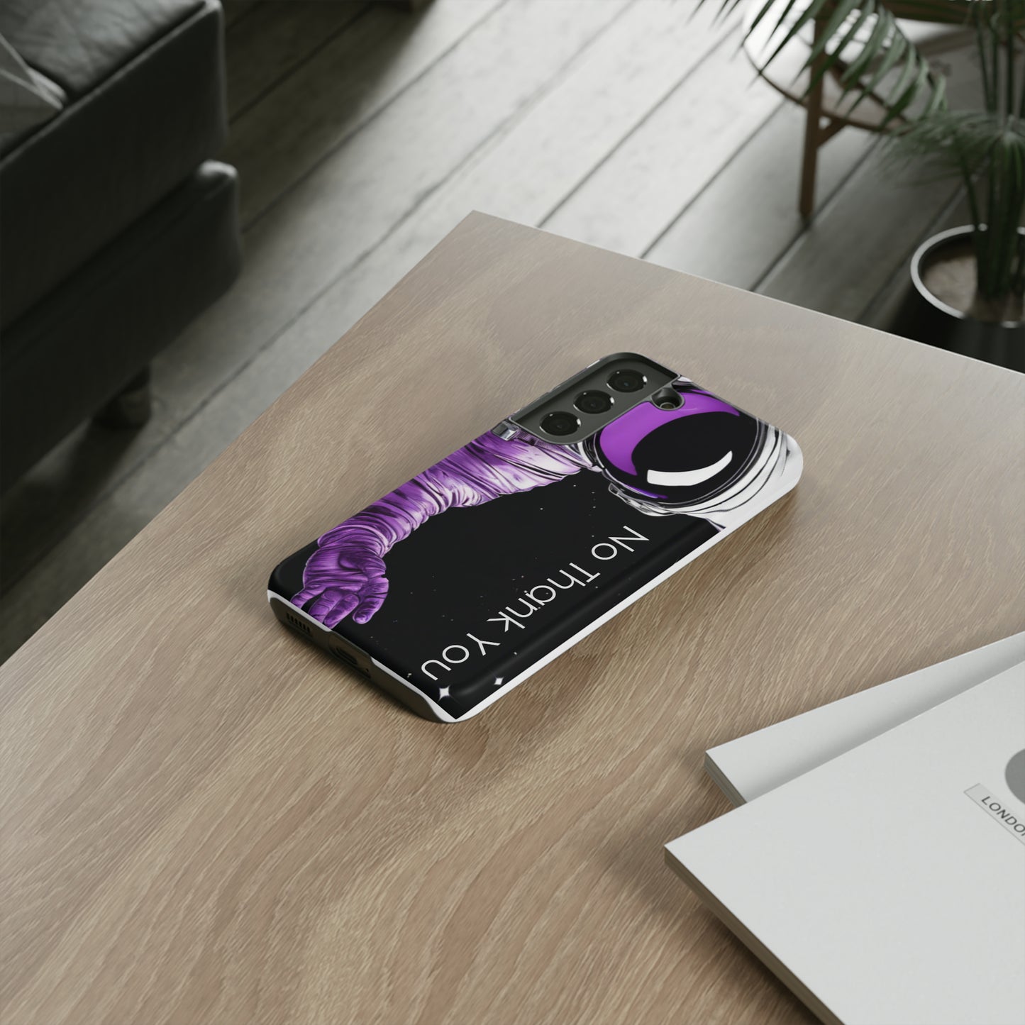 "No Thank You" Cell Phone Case
