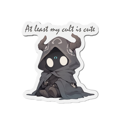 "At Least My Cult Is Cute" magnet