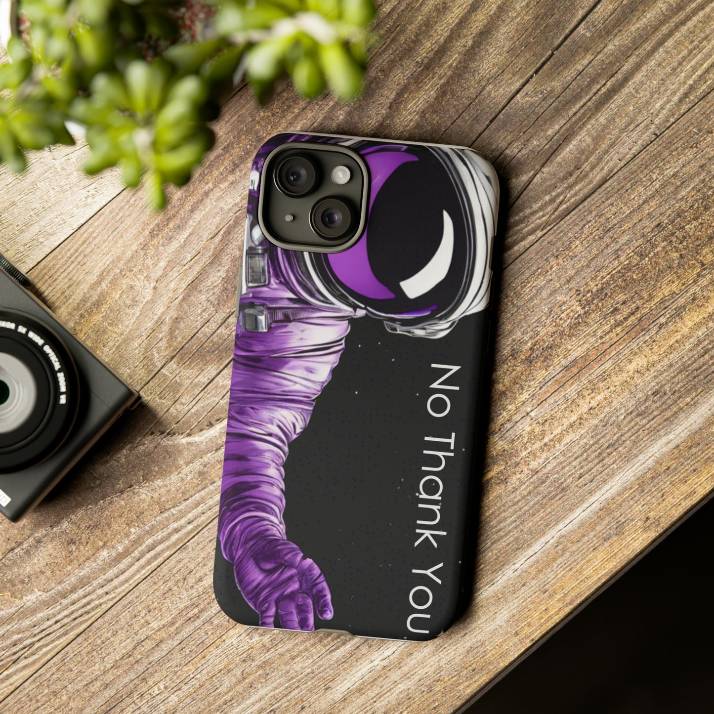"No Thank You" Cell Phone Case
