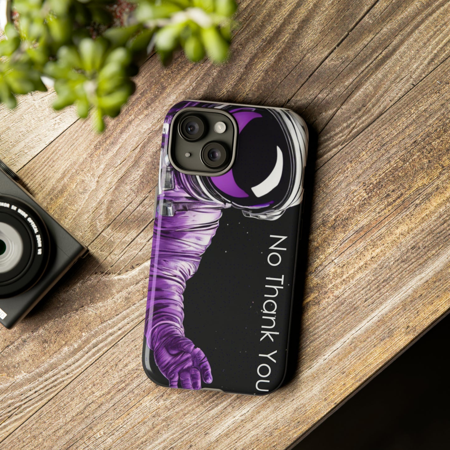 "No Thank You" Cell Phone Case