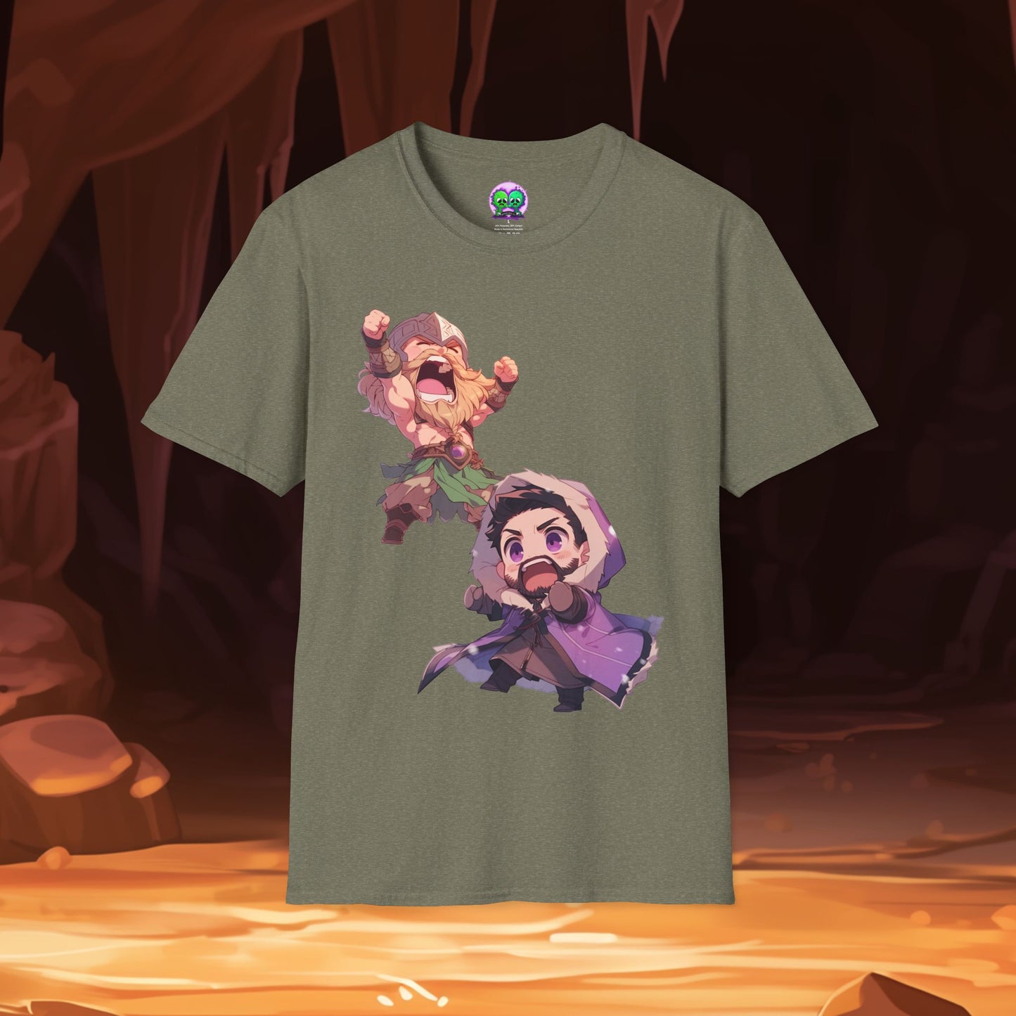 Chibi Spelunkers Soft Tee