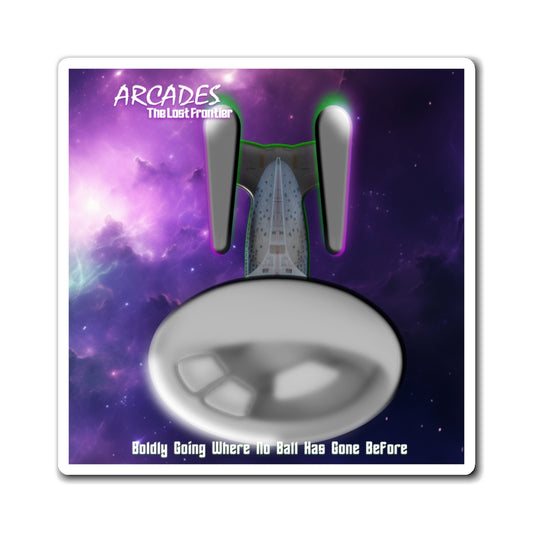 Starship Pinball Magnet