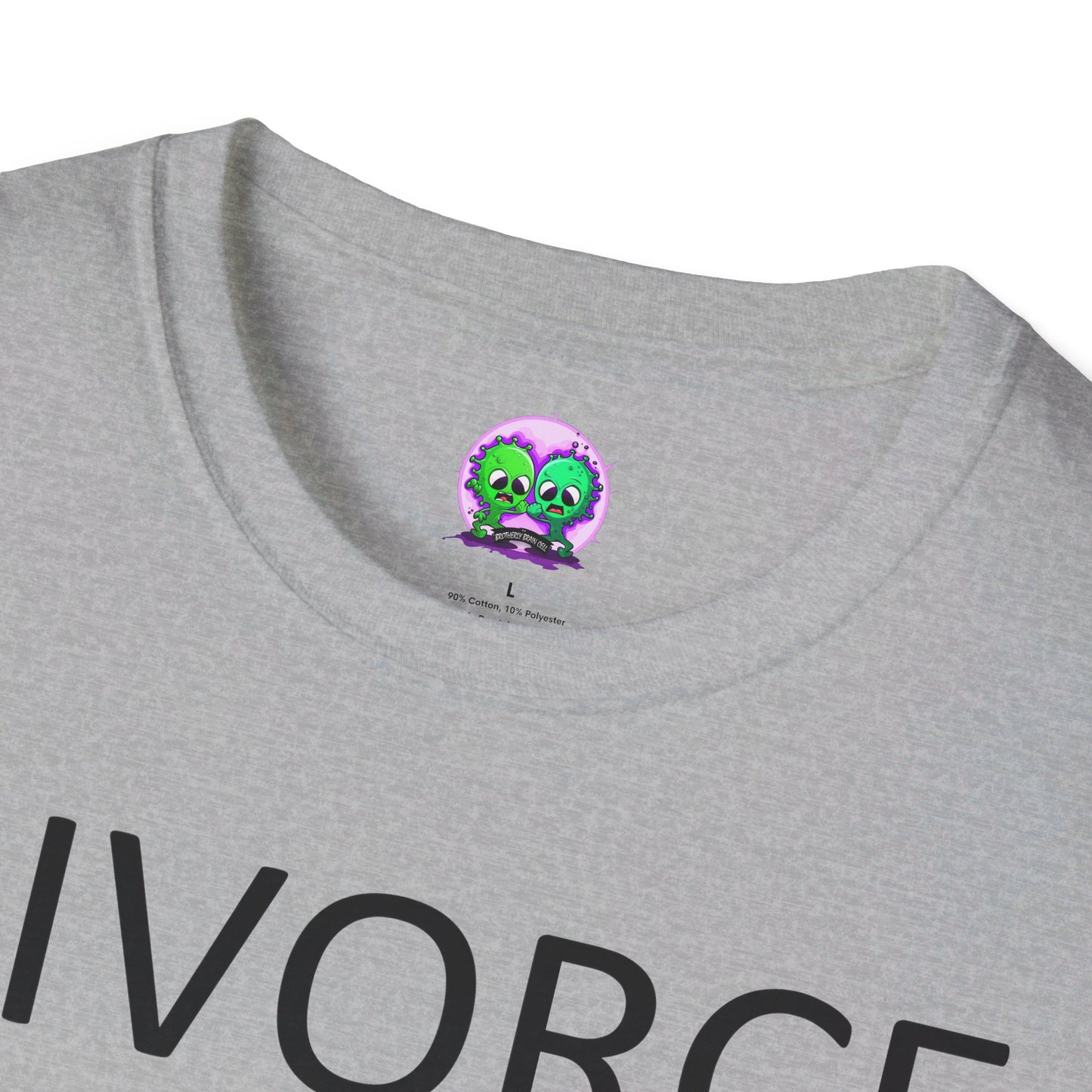Adult Unisex "Divorce Is Just IRL Gquit" T-shirt